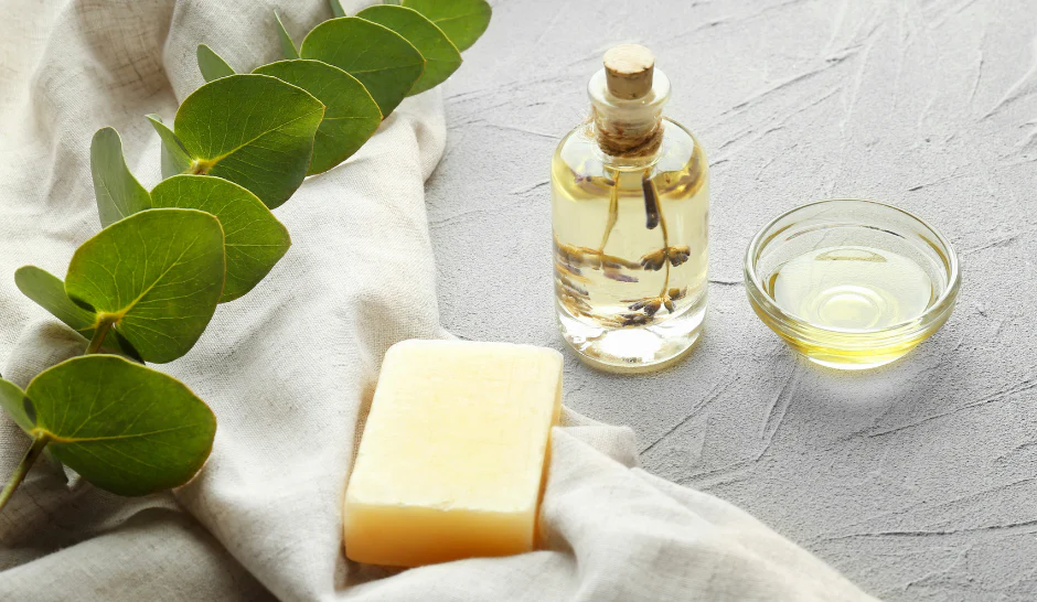 Sabun Mandi Alami dengan Minyak Esensial