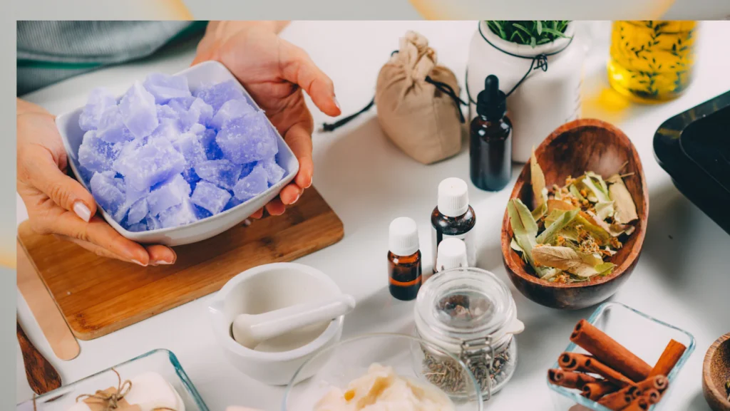 Sabun Mandi Alami dengan Minyak Esensial